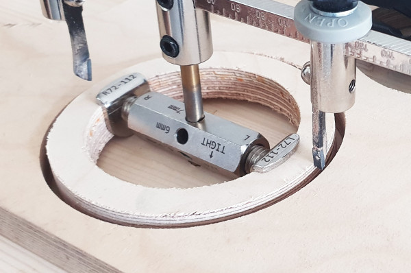 Falke Hole Expander - Bohrloch-Zentrierhilfe Ø52-92mm