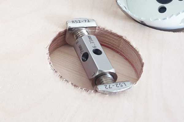 Falke Hole Expander - Bohrloch-Zentrierhilfe Ø52-92mm